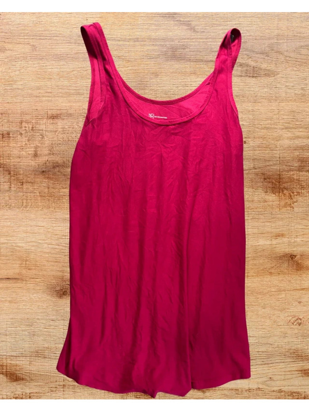 No Boundaries Burgundy Tank Top Women’s XL Scoop Neck Basic Sleeveless